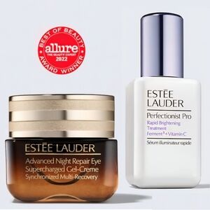 Estee Lauder Advanced Night Repair Eye Gel Creme & Perfectionist Pro Skin Serum